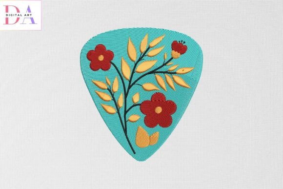 Floral Patch Guiter Pick: A Designer’s Real-World Stitch Test