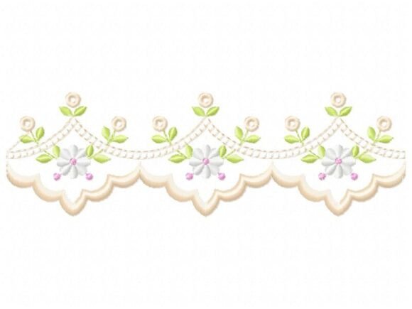 Intricate Floral Border Set
